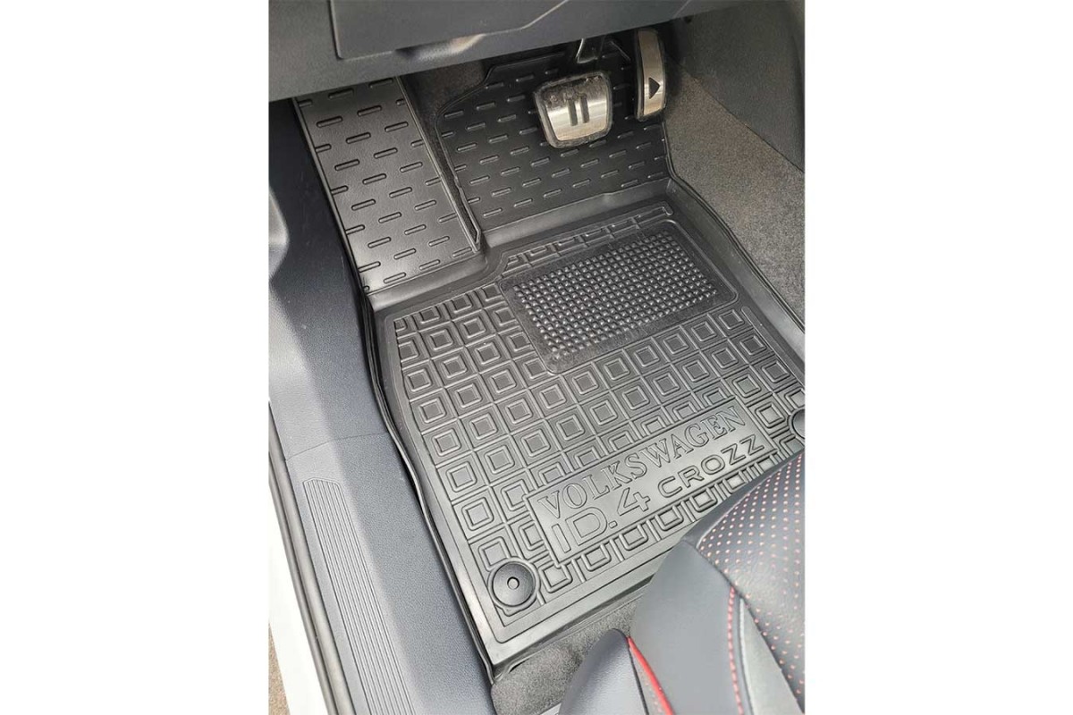 Комплект гумових килимків в салон Volkswagen ID.4 (Crozz) 2020-
